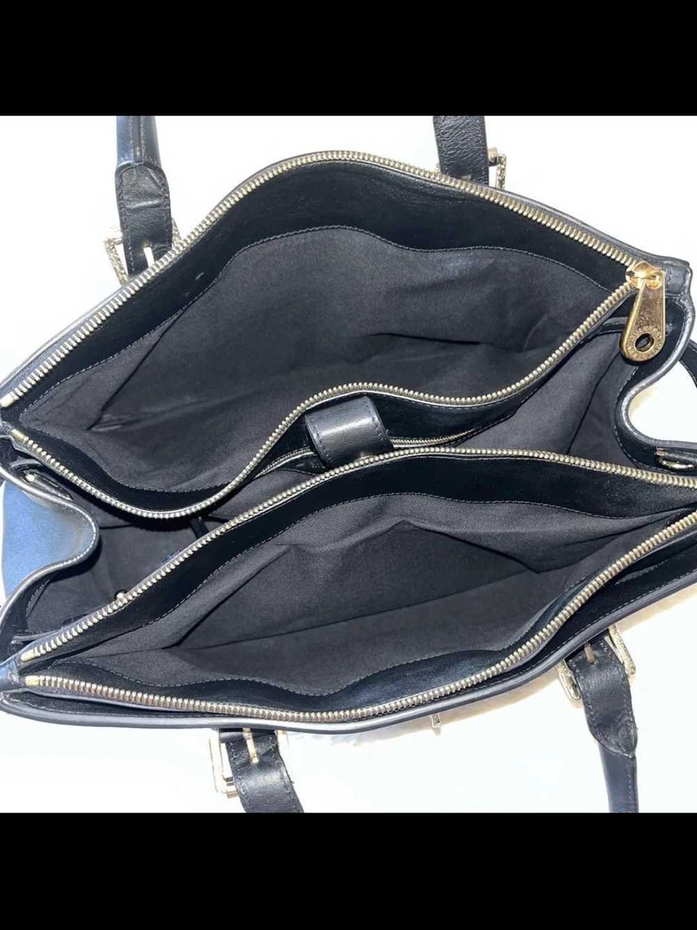 Mulberry Black Leather Bayswater-Style Top-Handle Satchel - Picture 11 of 16